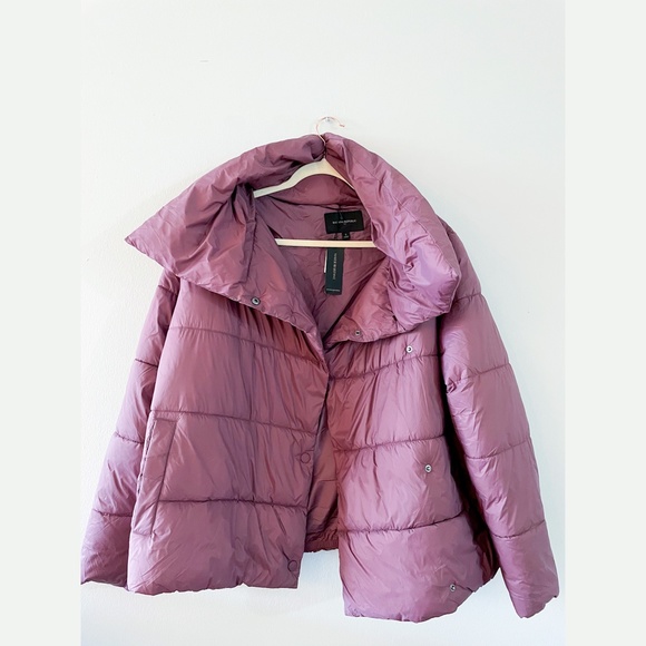 Funnel-Neck Puffer Jacket Banana Republic WATER RESISTANT - Picture 4 of 5